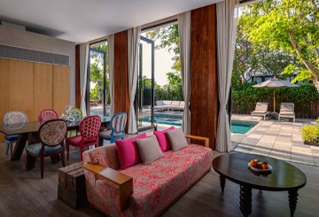 Design hotel pool villa