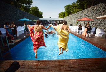 Hua Hin Wedding pool party